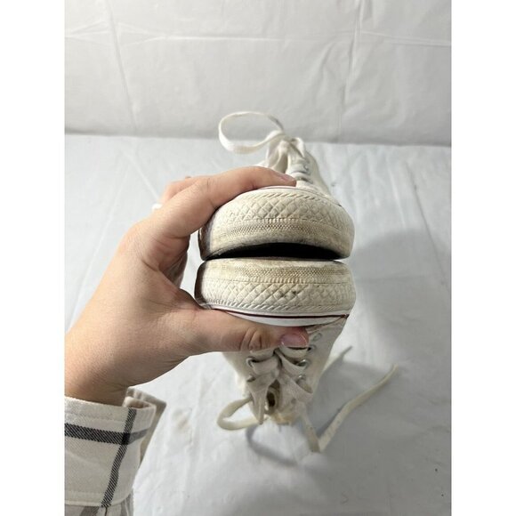 Converse ALL STAR White Canvas Lows Size 6.5 - Picture 3 of 13